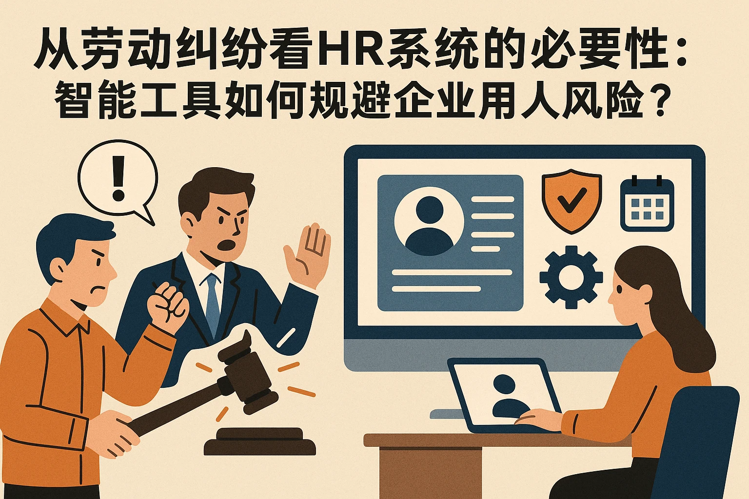 从劳动纠纷看HR系统的必要性：智能工具如何规避企业用人风险？