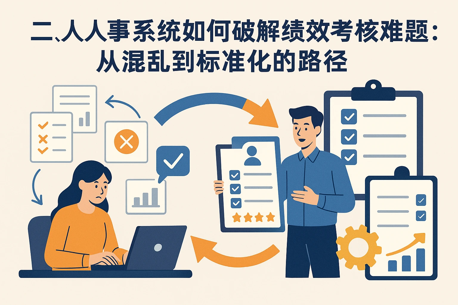 二、人事系统如何破解绩效考核难题：从混乱到标准化的路径