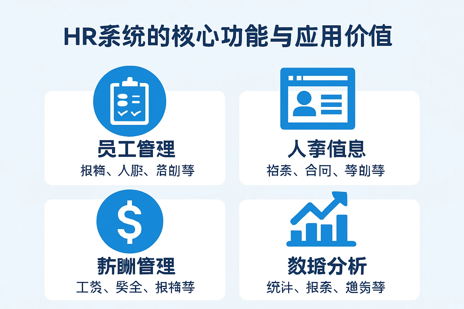 HR系统的核心功能与应用价值