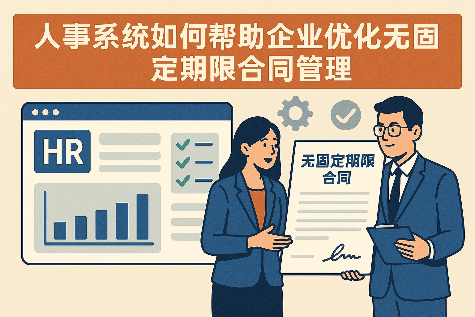 人事系统如何帮助企业优化无固定期限合同管理
