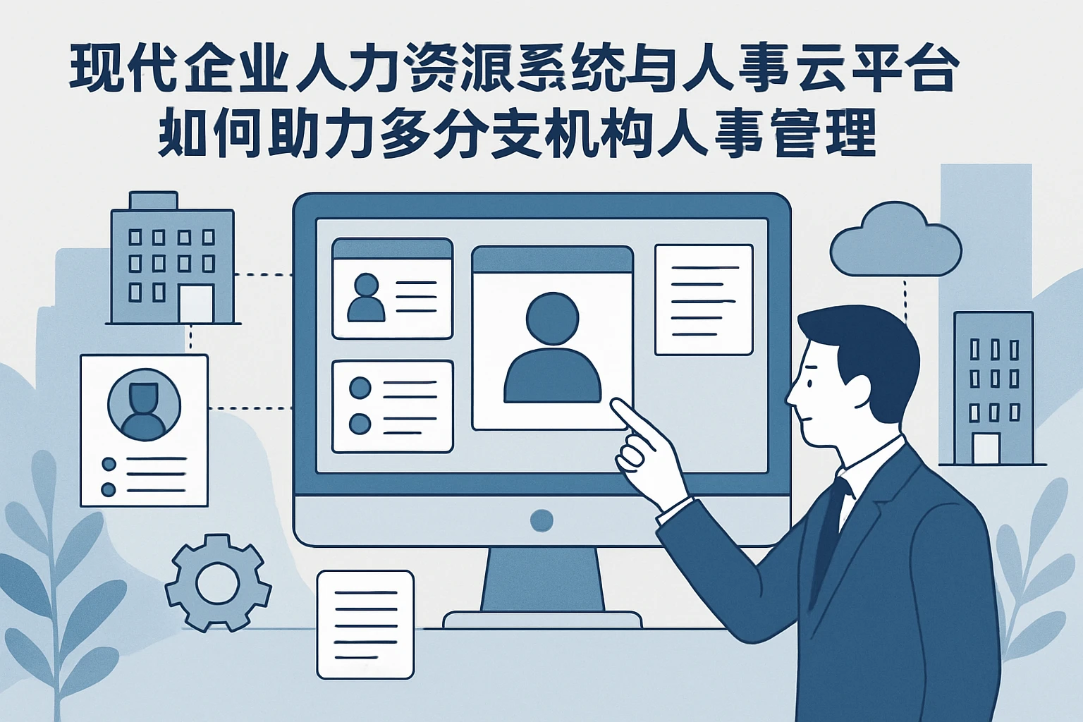 现代企业人力资源系统与人事云平台如何助力多分支机构人事管理