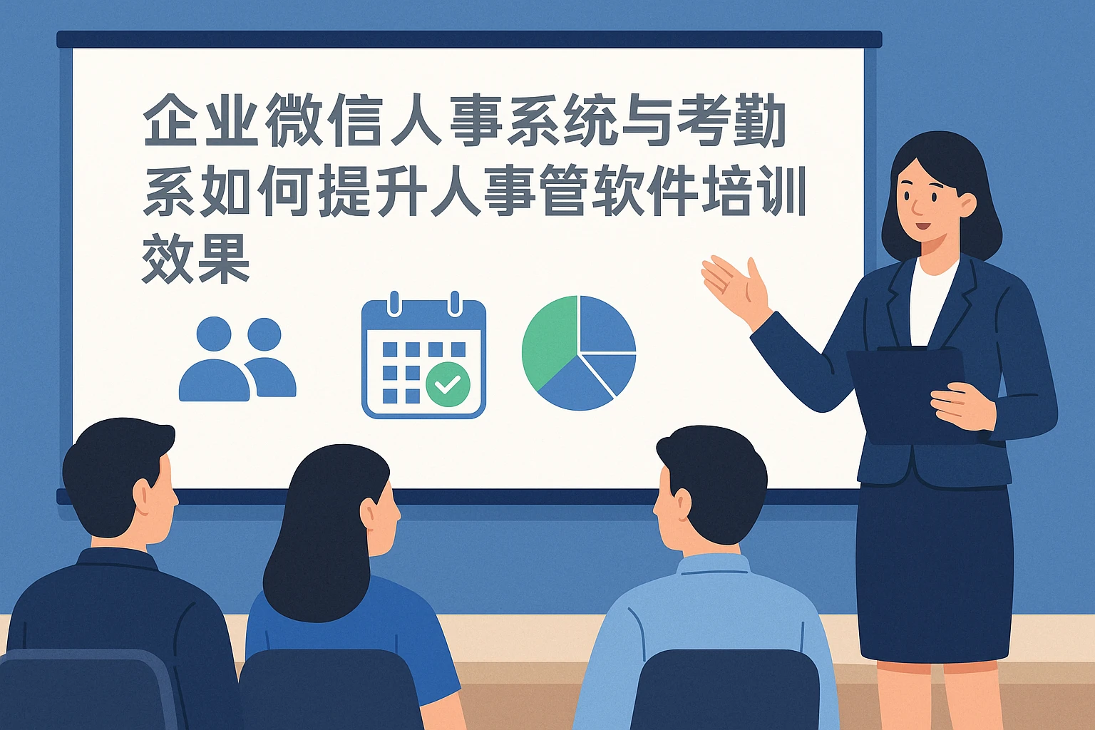 企业微信人事系统与考勤系统如何提升人事管理软件培训效果
