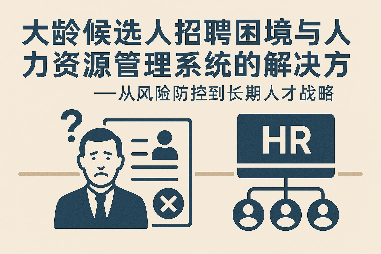 大龄候选人招聘困境与人力资源管理系统的解决方案——从风险防控到长期人才战略