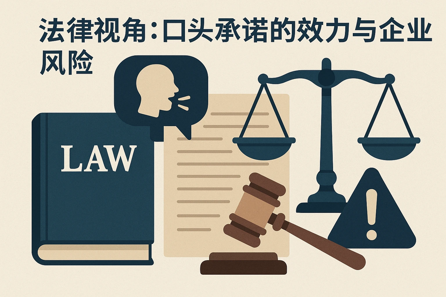 2. 法律视角:口头承诺的效力与企业风险