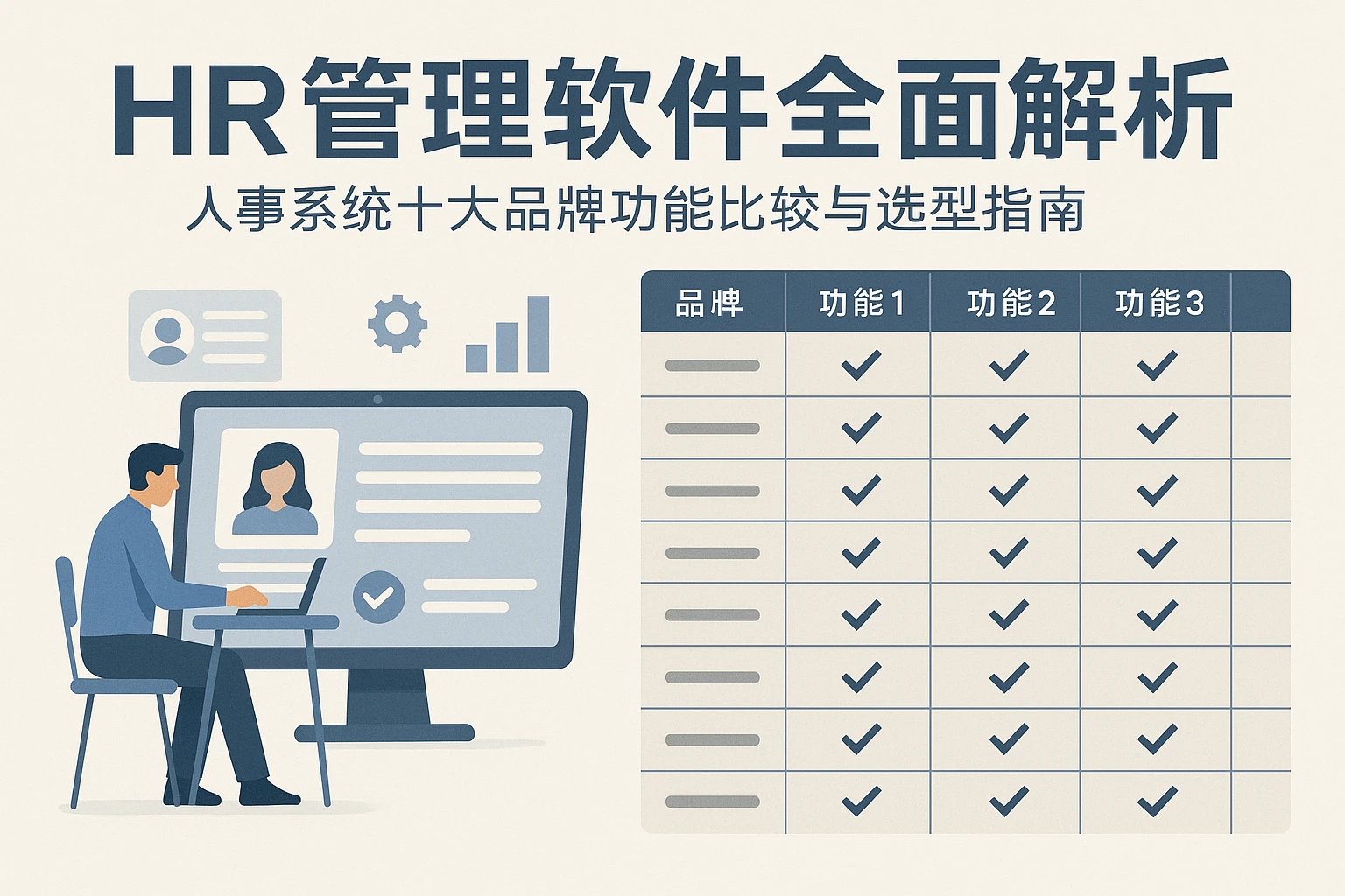 HR管理软件全面解析:人事系统十大品牌功能比较与选型指南