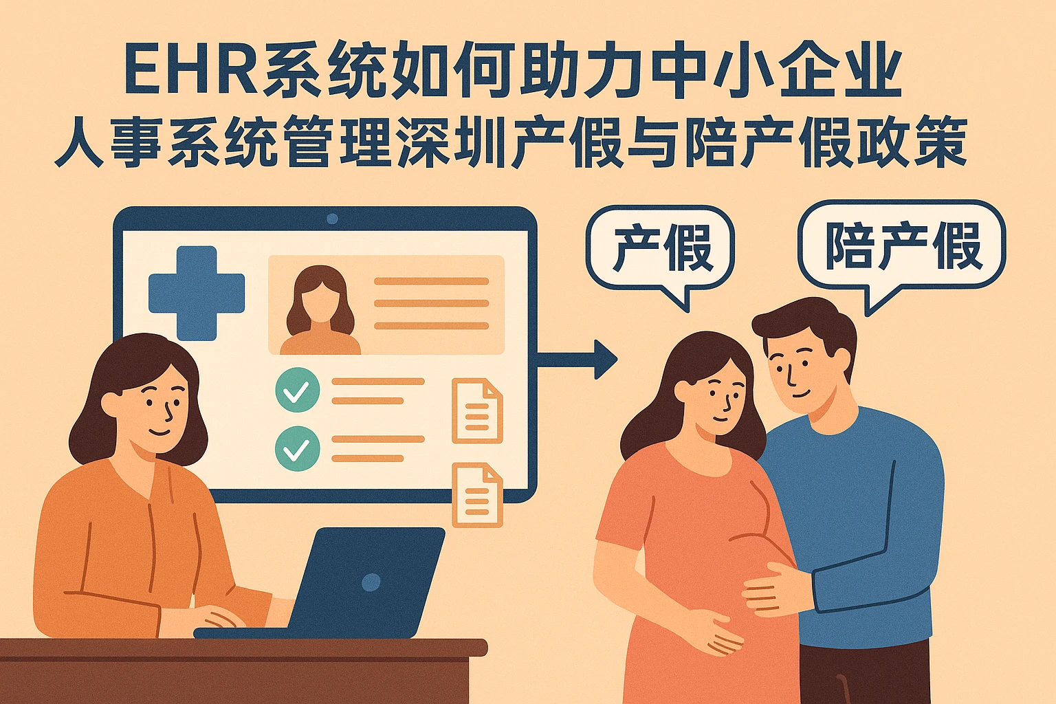 EHR系统如何助力中小企业人事系统管理深圳产假与陪产假政策