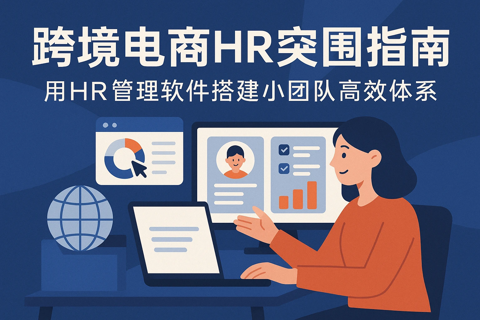 跨境电商HR突围指南:用HR管理软件搭建小团队高效体系