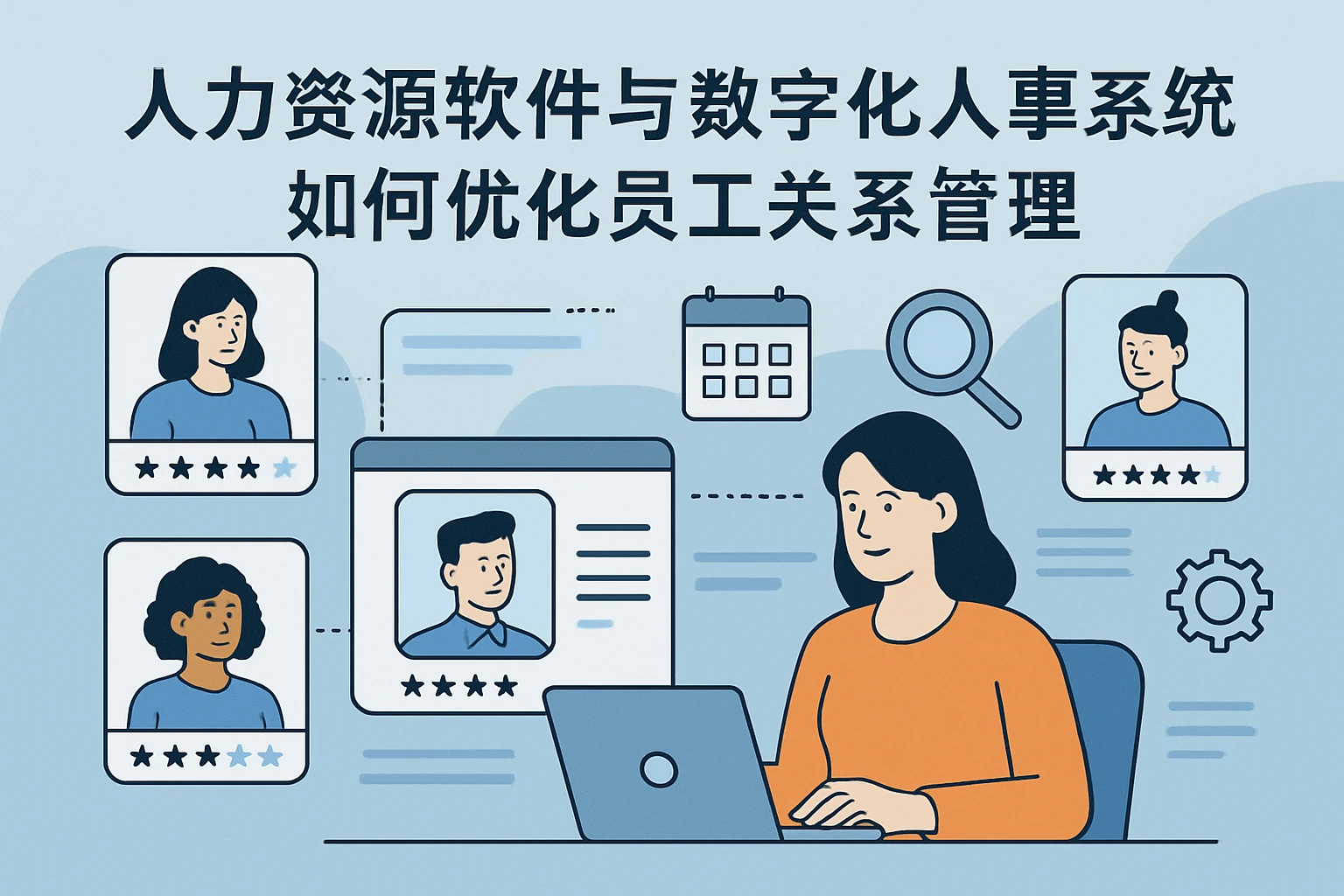 人力资源软件与数字化人事系统如何优化员工关系管理
