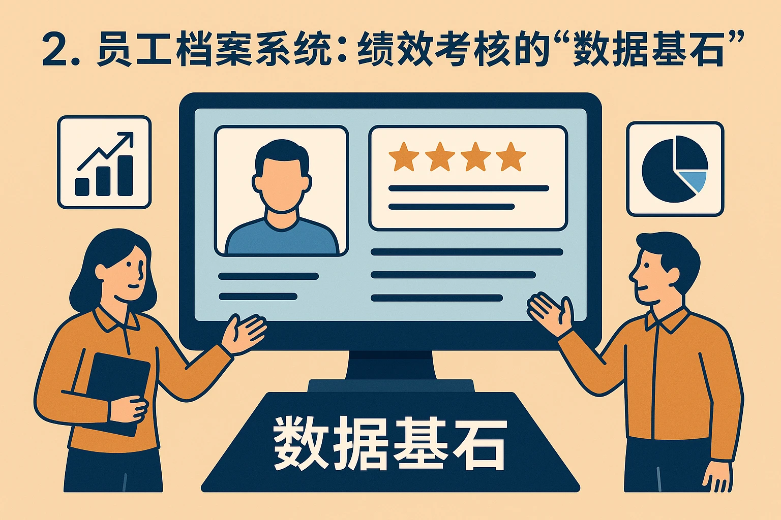 2. 员工档案系统：绩效考核的“数据基石”
