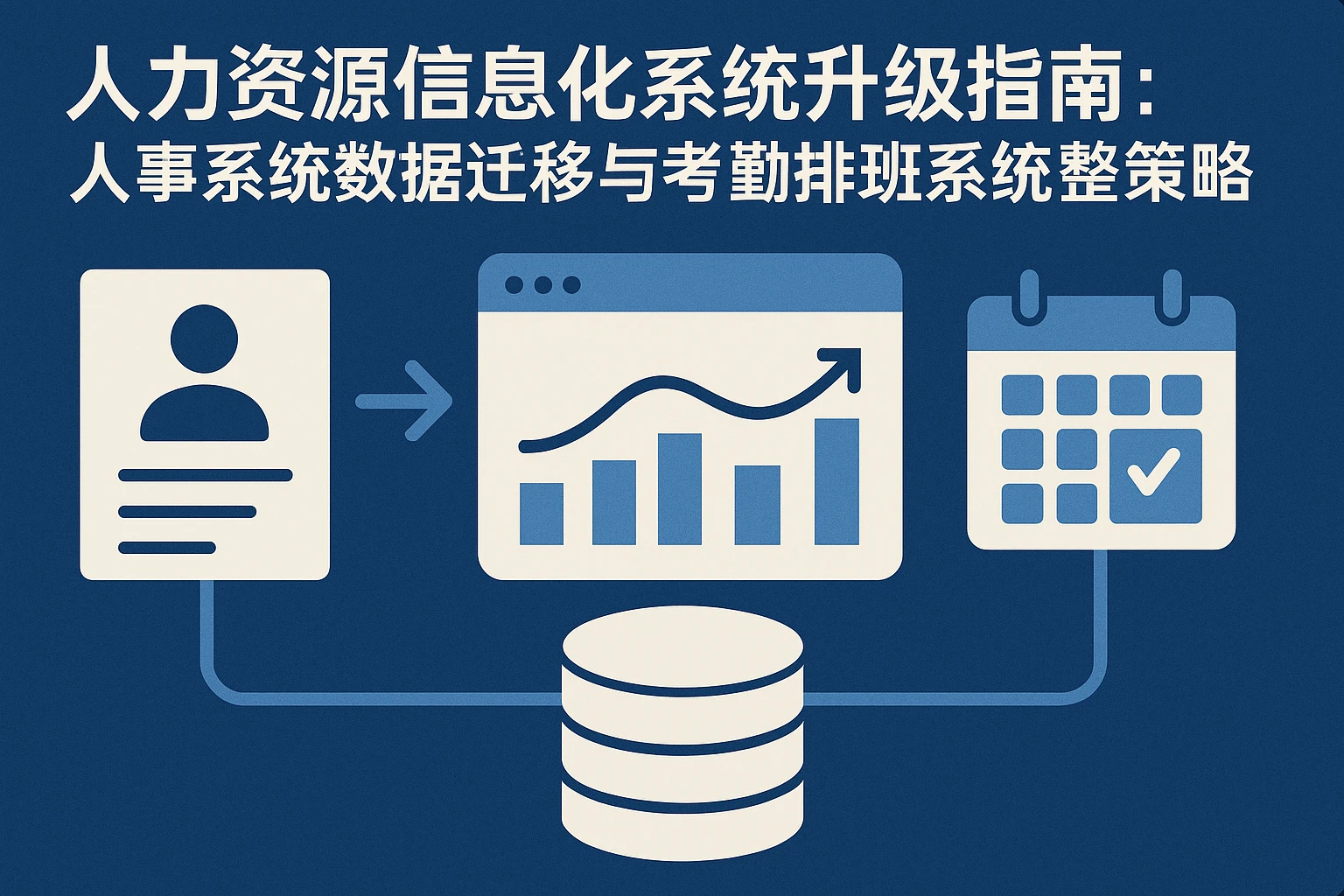 人力资源信息化系统升级指南：人事系统数据迁移与考勤排班系统整合策略