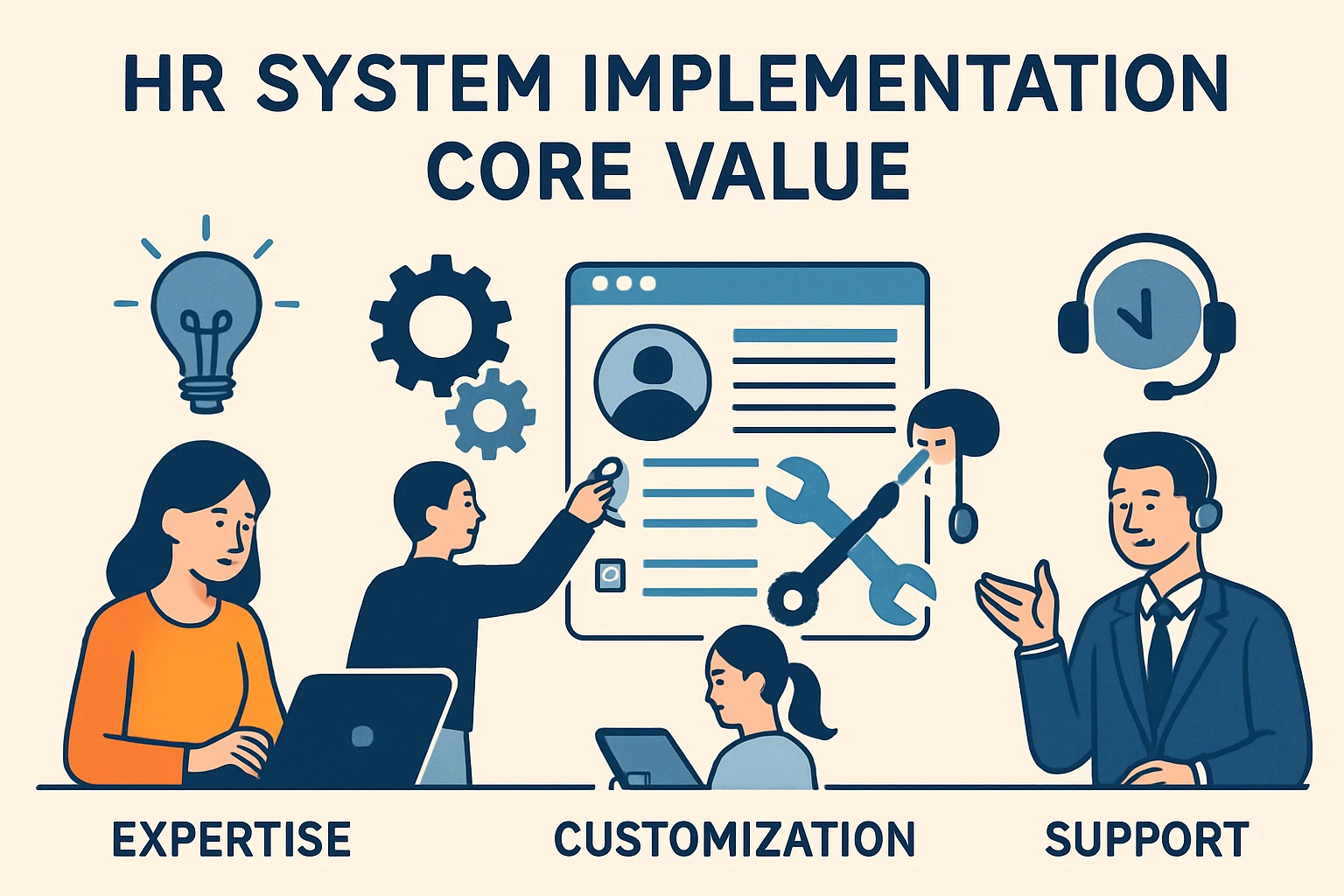 人事系统实施服务的核心价值