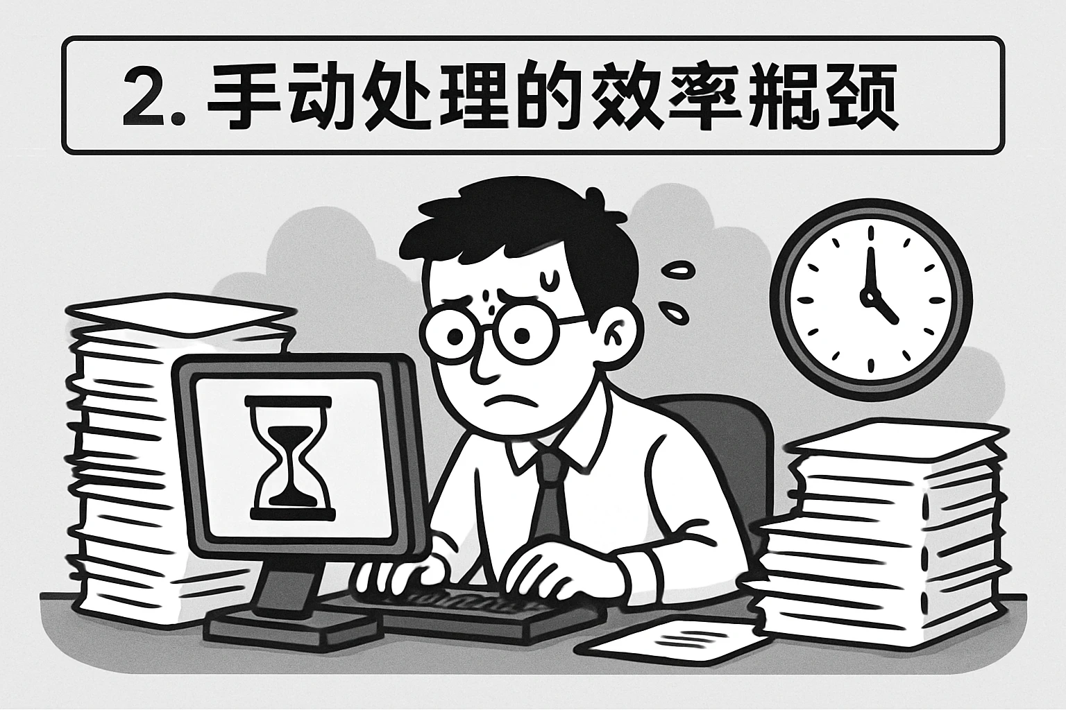 2. 手动处理的效率瓶颈