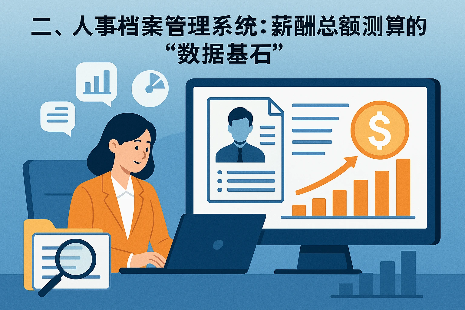 二、人事档案管理系统：薪酬总额测算的“数据基石”
