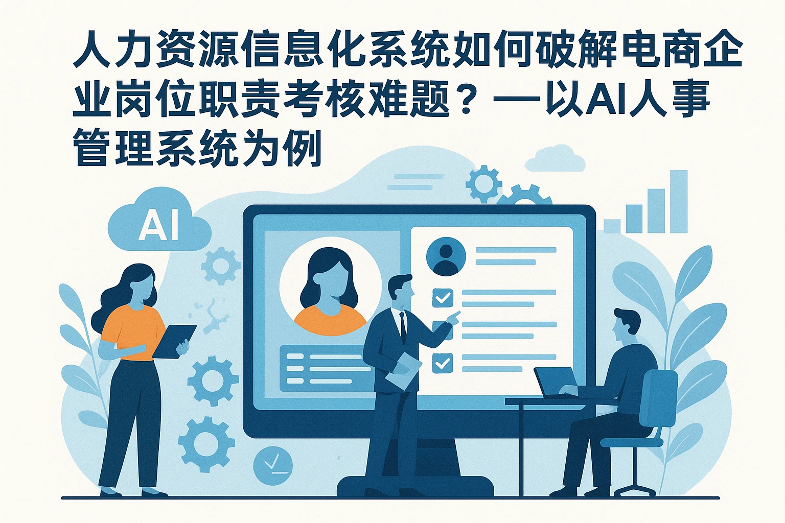 人力资源信息化系统如何破解电商企业岗位职责考核难题？——以AI人事管理系统为例