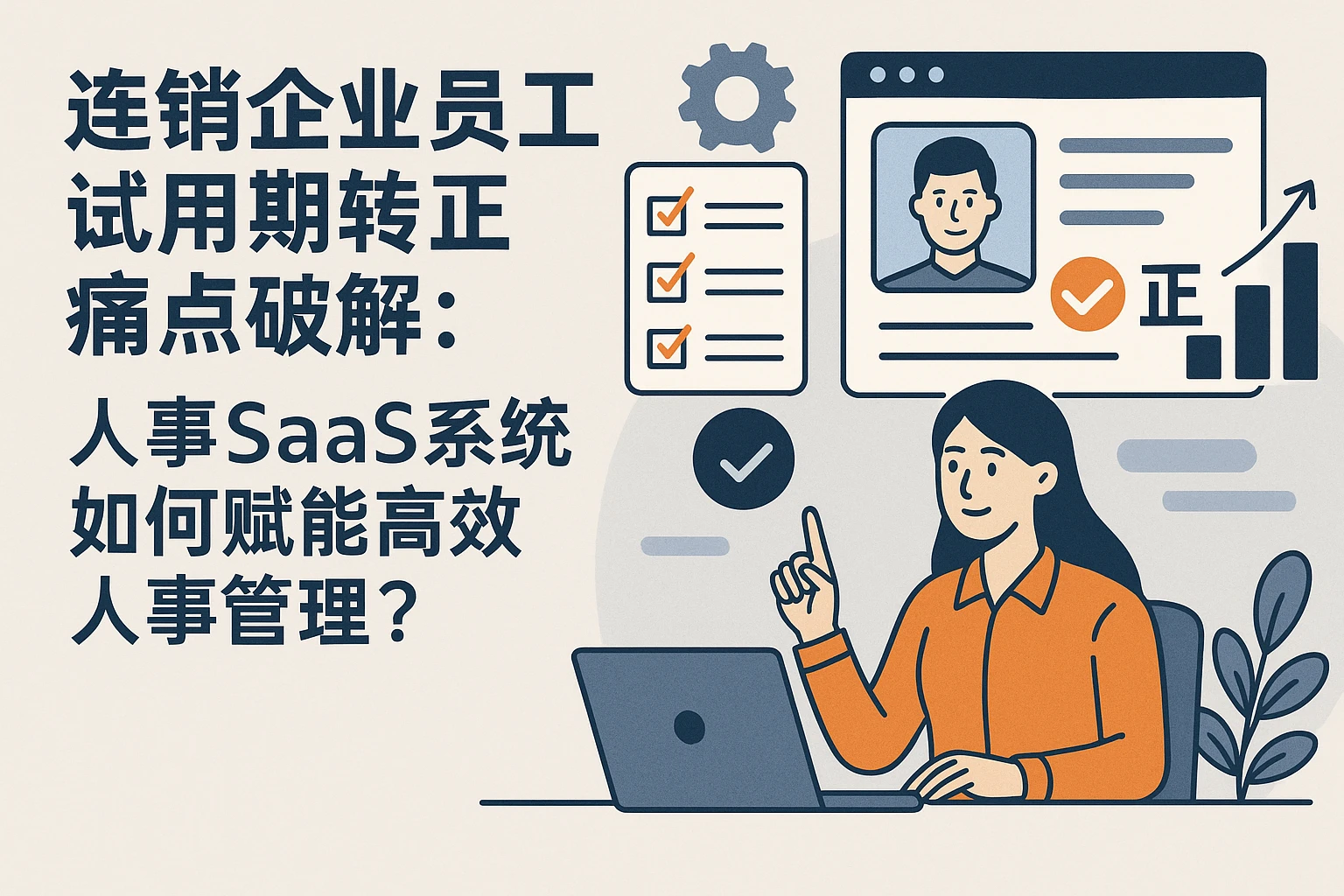 连锁企业员工试用期转正痛点破解:人事SaaS系统如何赋能高效人事管理?