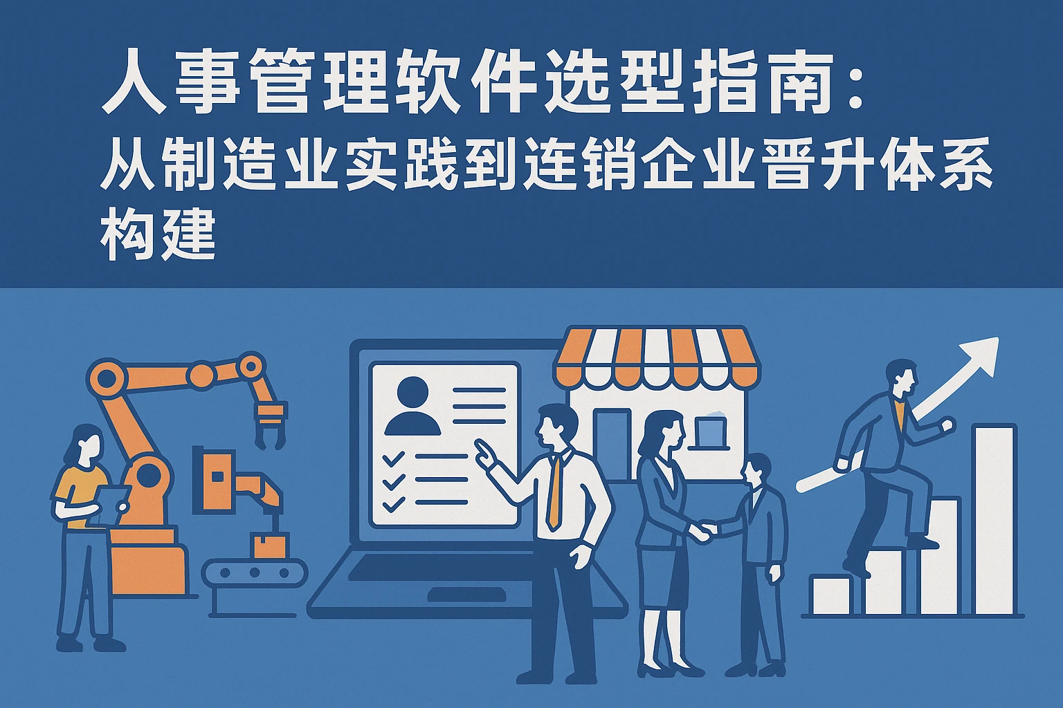 人事管理软件选型指南：从制造业实践到连锁企业晋升体系构建