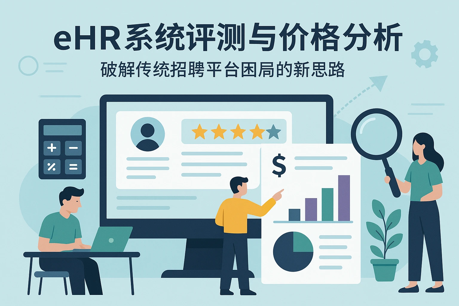 eHR系统评测与价格分析:破解传统招聘平台困局的新思路
