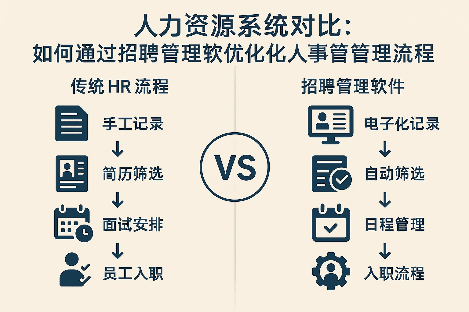 人力资源系统对比：如何通过招聘管理软件优化人事管理流程