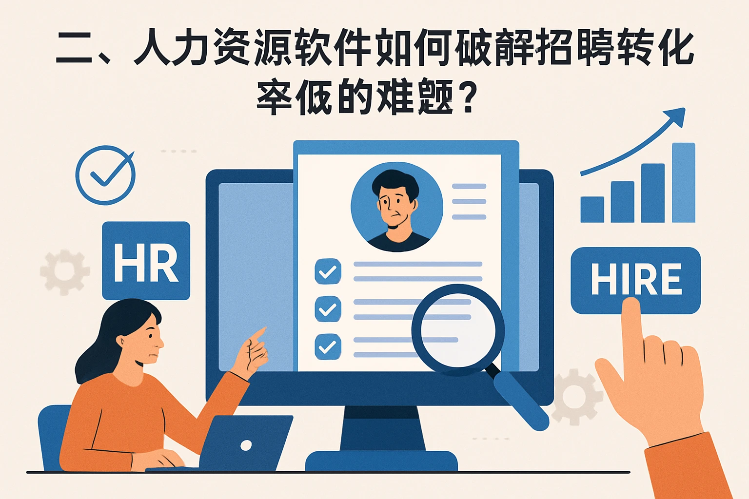 二、人力资源软件如何破解招聘转化率低的难题？