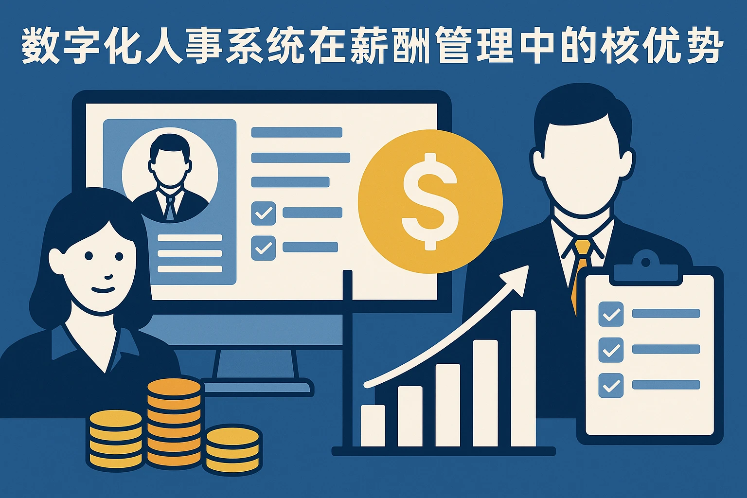 数字化人事系统在薪酬管理中的核心优势