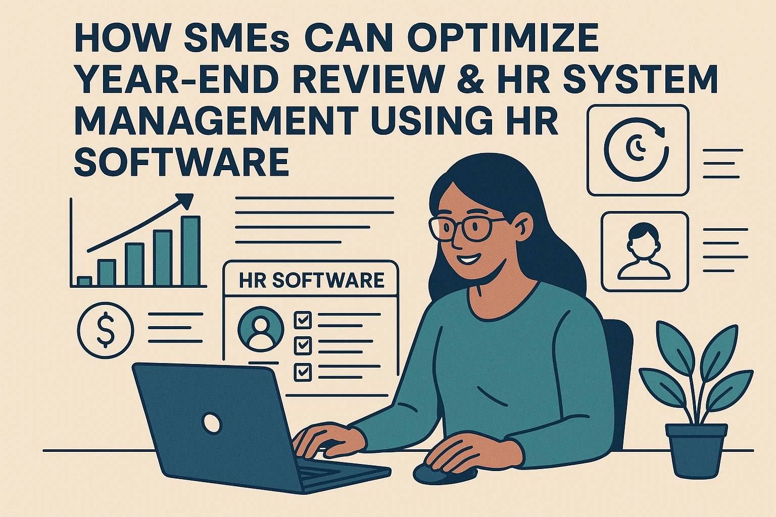 中小企业如何利用人力资源软件优化年终总结与人事系统管理