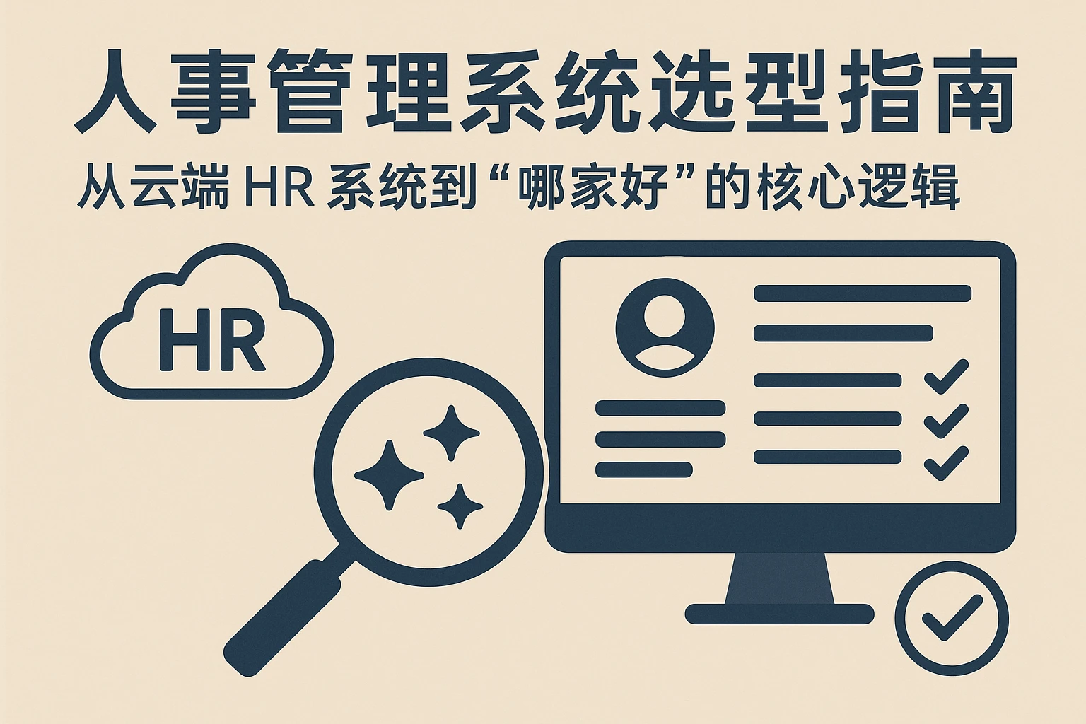 人事管理系统选型指南：从云端HR系统到「哪家好」的核心逻辑
