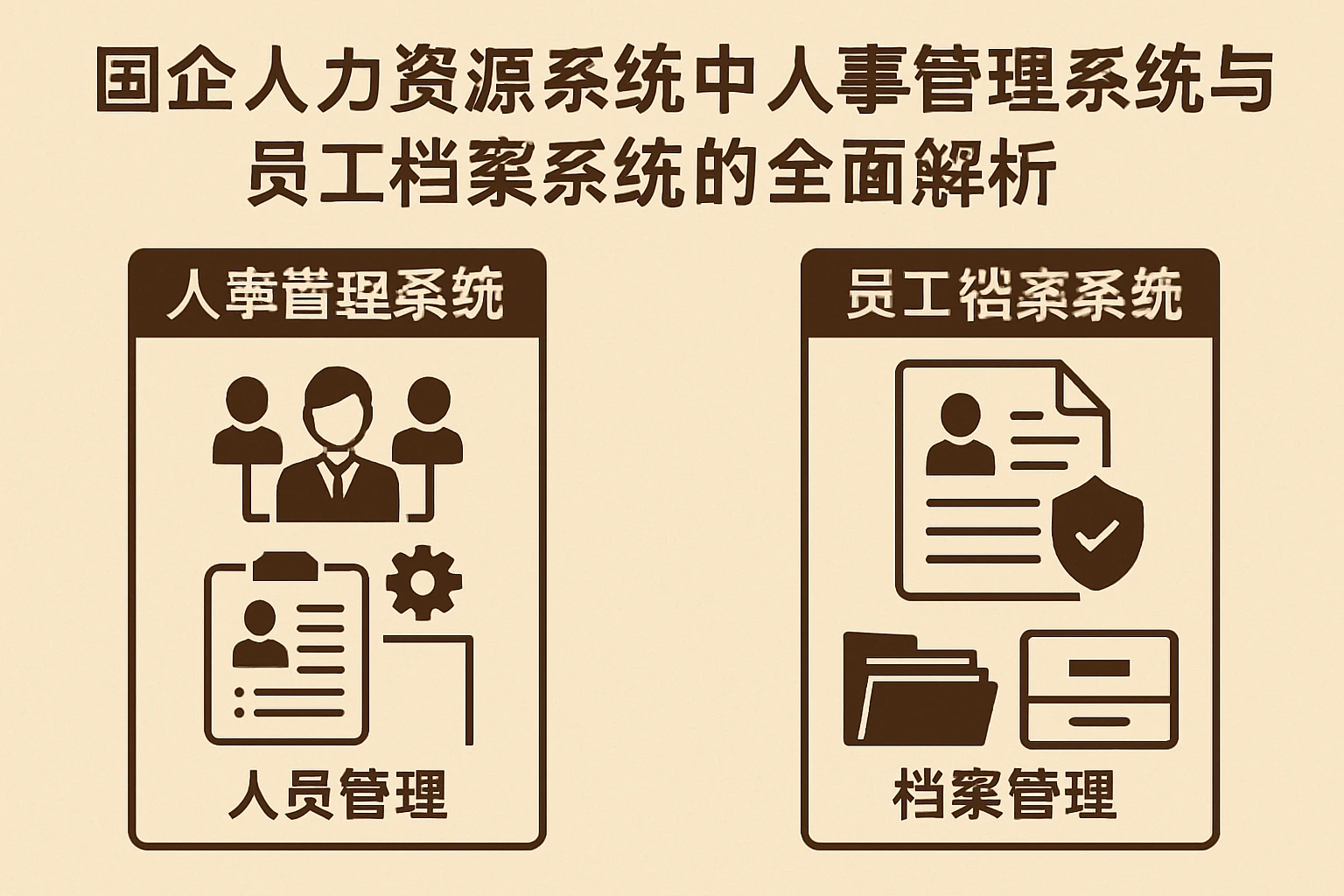 国企人力资源系统中人事管理系统与员工档案系统的全面解析