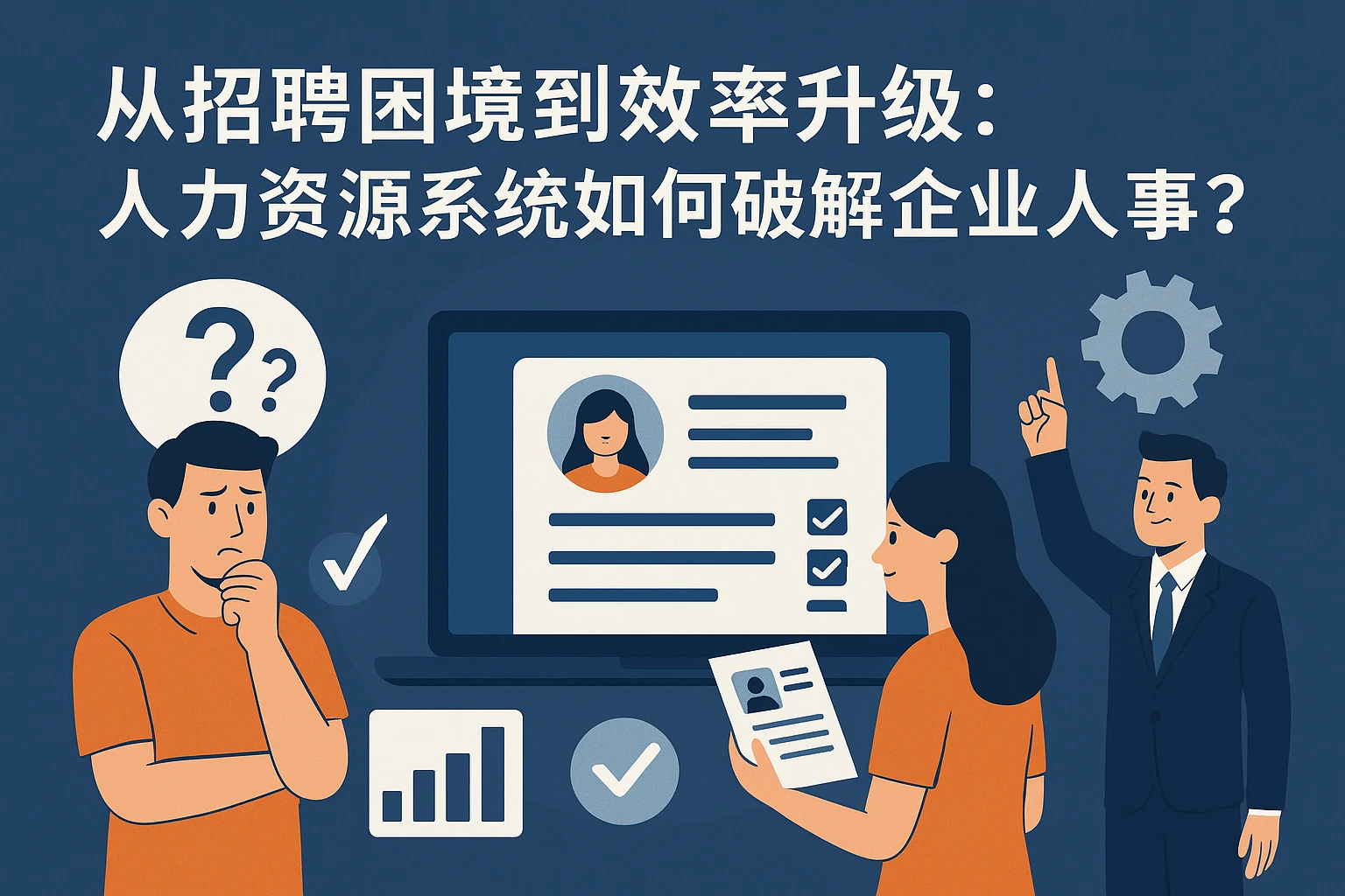 从招聘困境到效率升级：人力资源系统如何破解企业人事管理痛点？