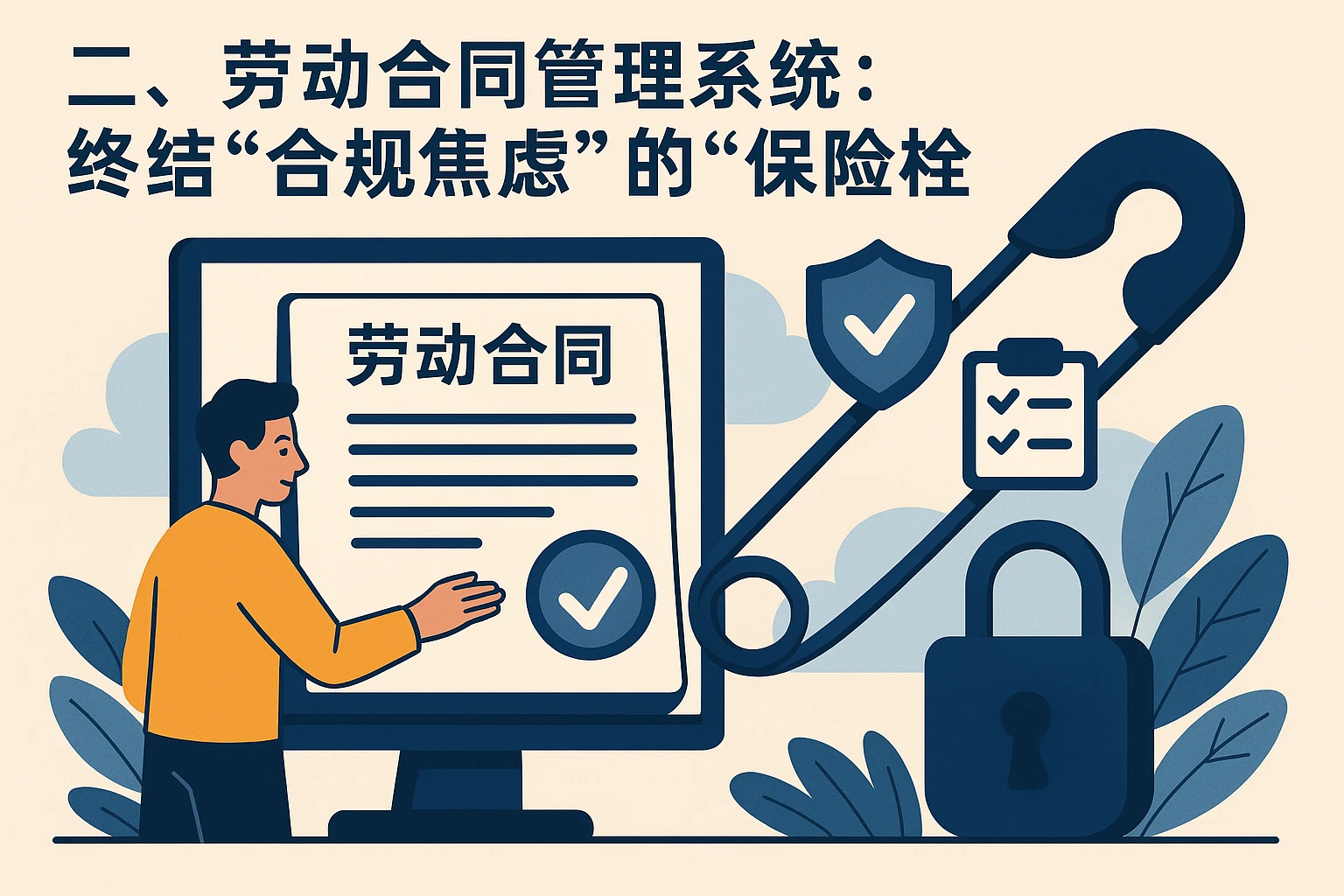 二、劳动合同管理系统：终结“合规焦虑”的“保险栓”