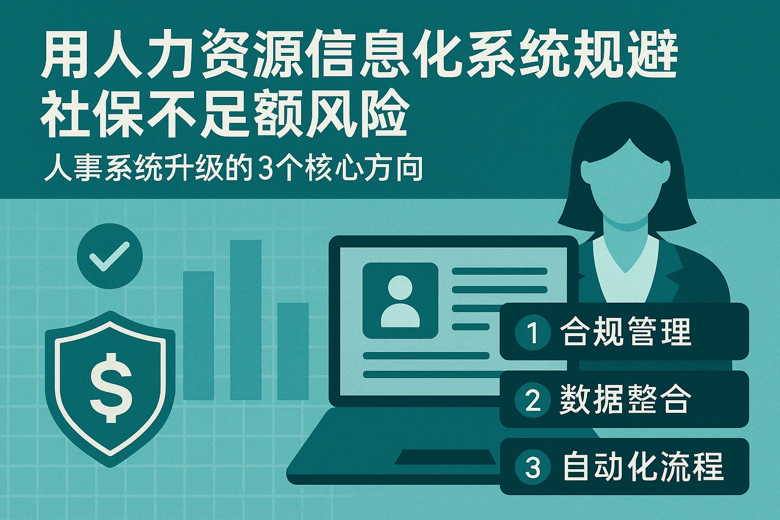 用人力资源信息化系统规避社保不足额风险：人事系统升级的3个核心方向