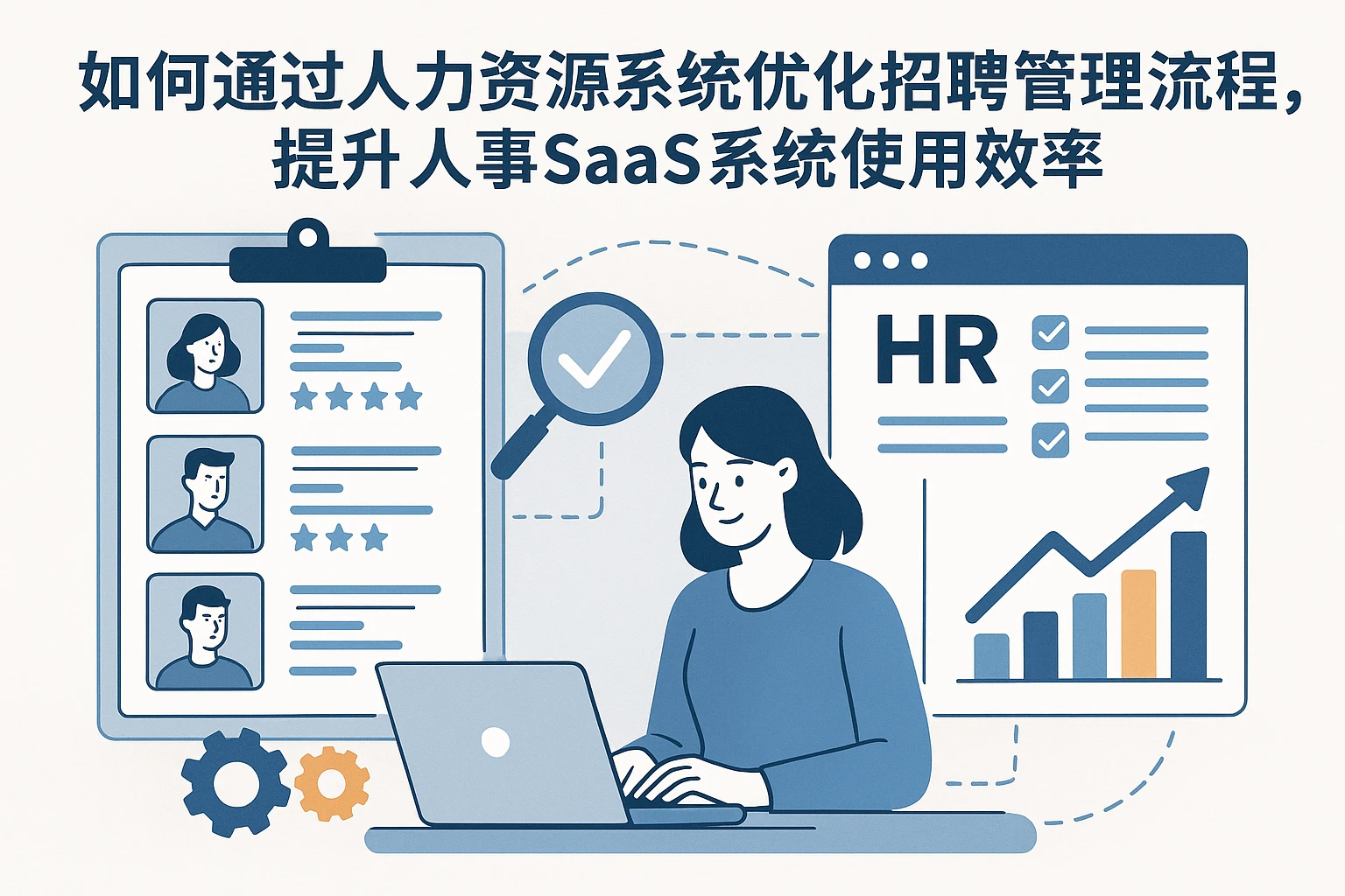 如何通过人力资源系统优化招聘管理流程,提升人事SaaS系统使用效率