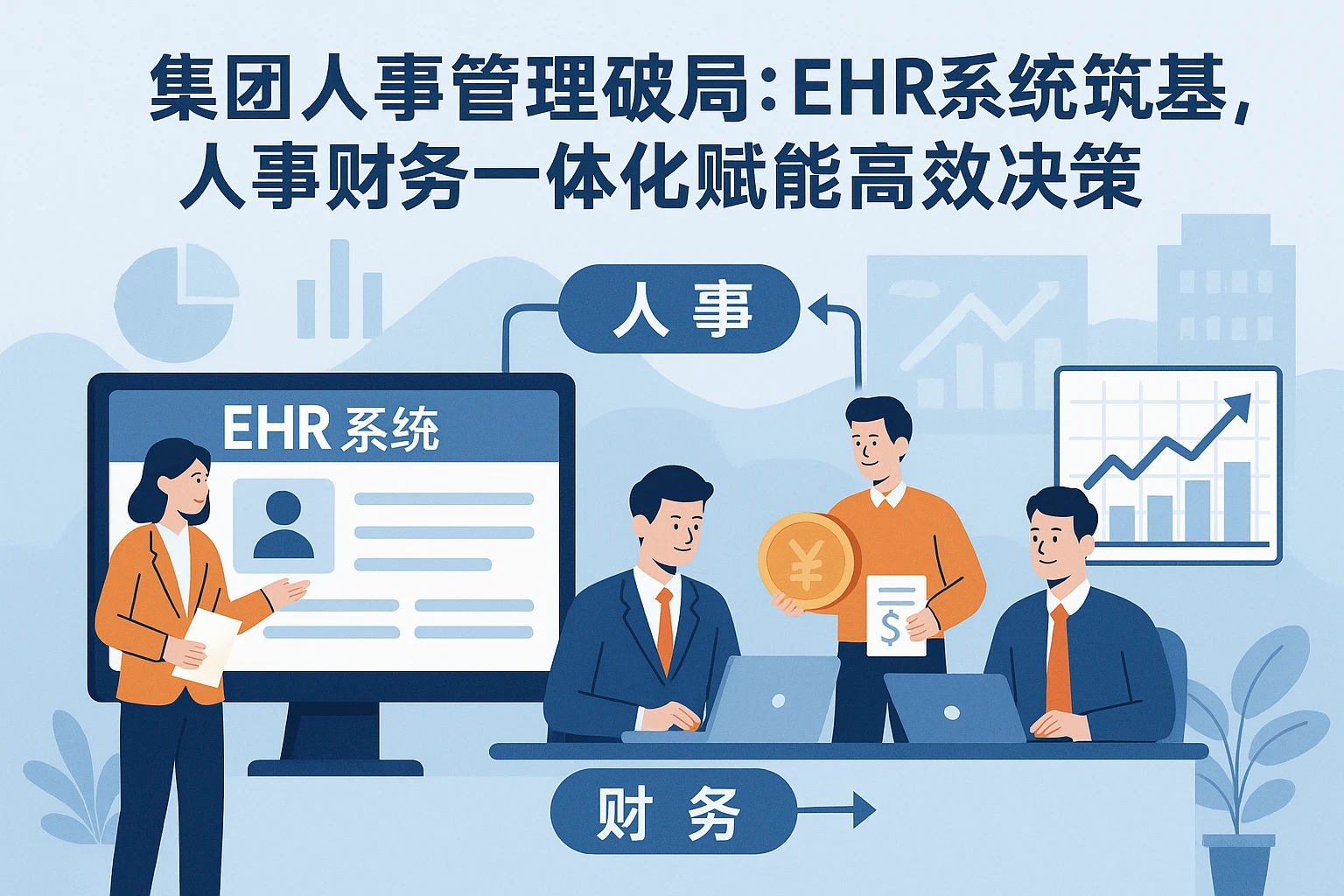 集团人事管理破局:EHR系统筑基,人事财务一体化赋能高效决策