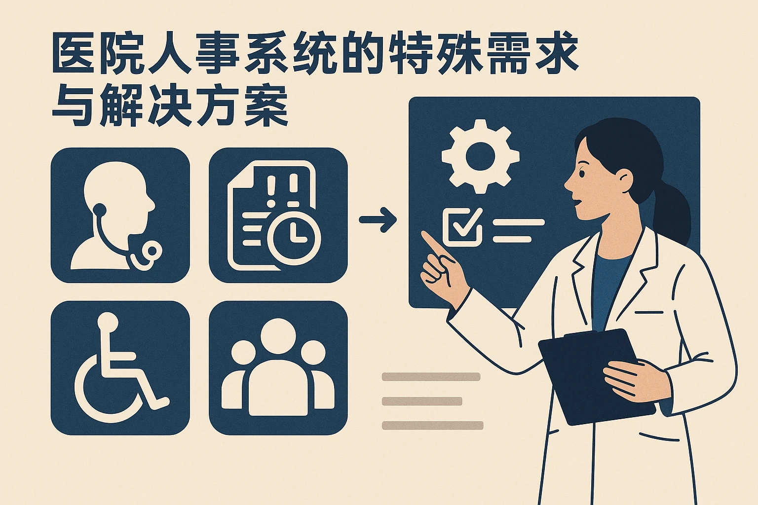 医院人事系统的特殊需求与解决方案