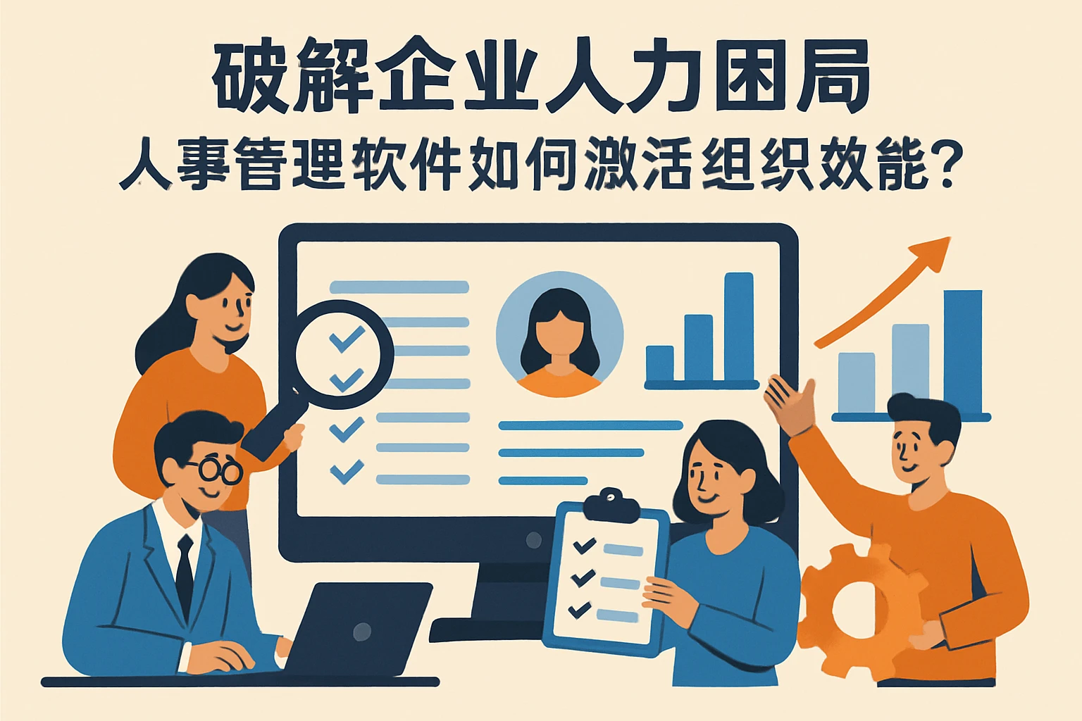 破解企业人力困局：人事管理软件如何激活组织效能？
