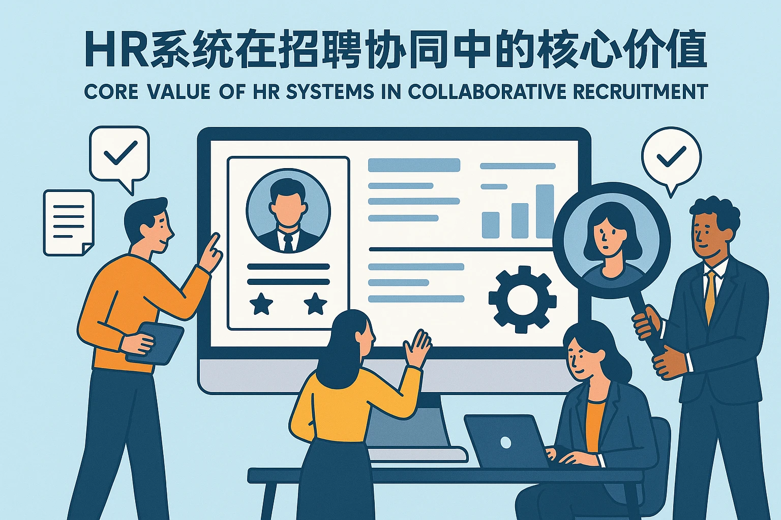 人力资源系统在招聘协同中的核心价值