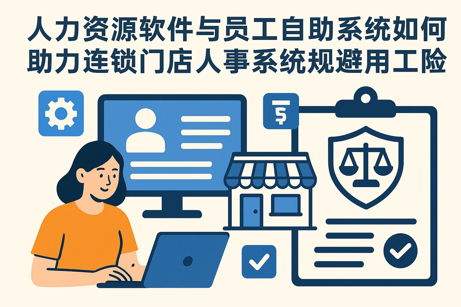 人力资源软件与员工自助系统如何助力连锁门店人事系统规避用工风险