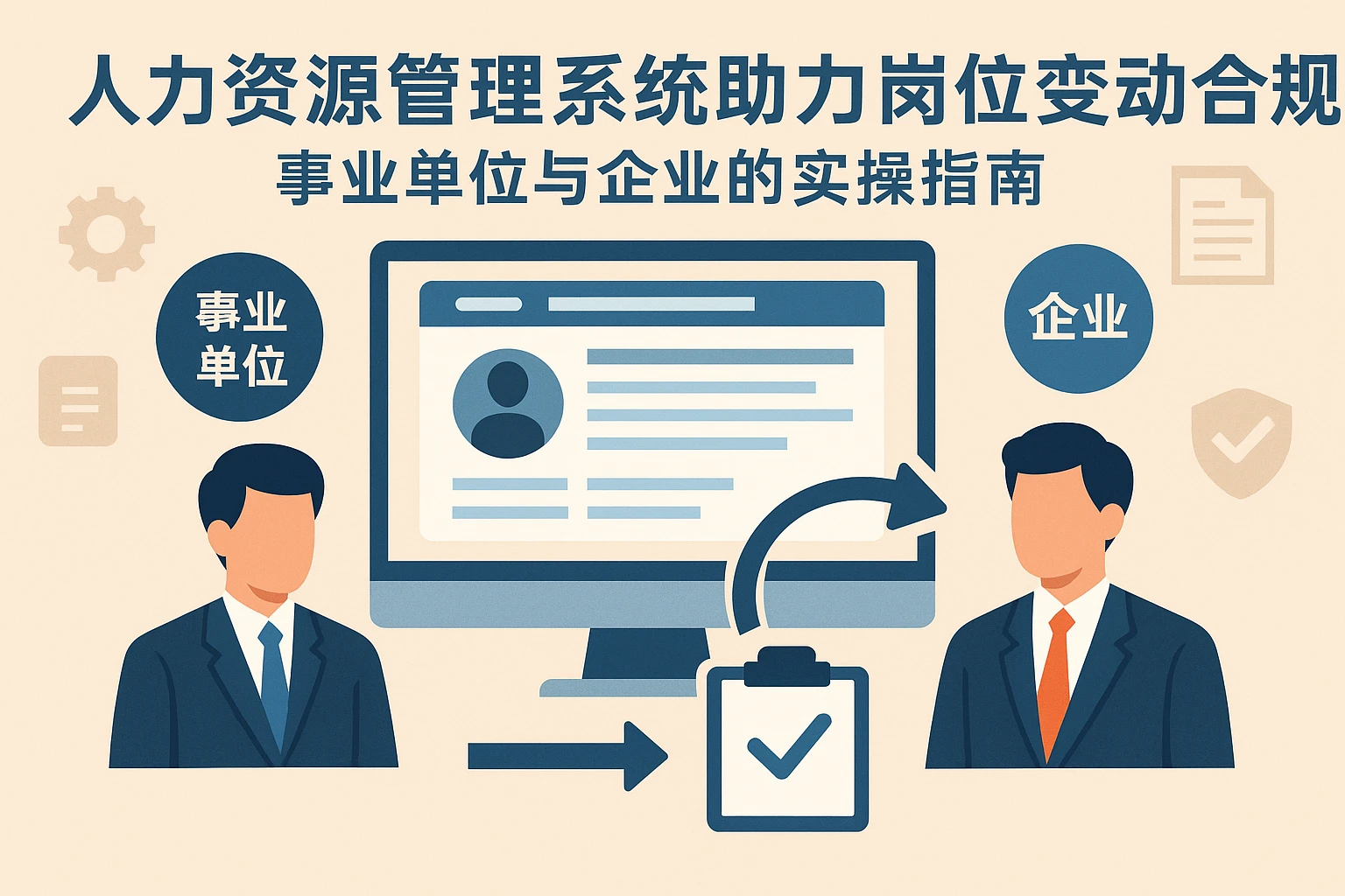 人力资源管理系统助力岗位变动合规：事业单位与企业的实操指南