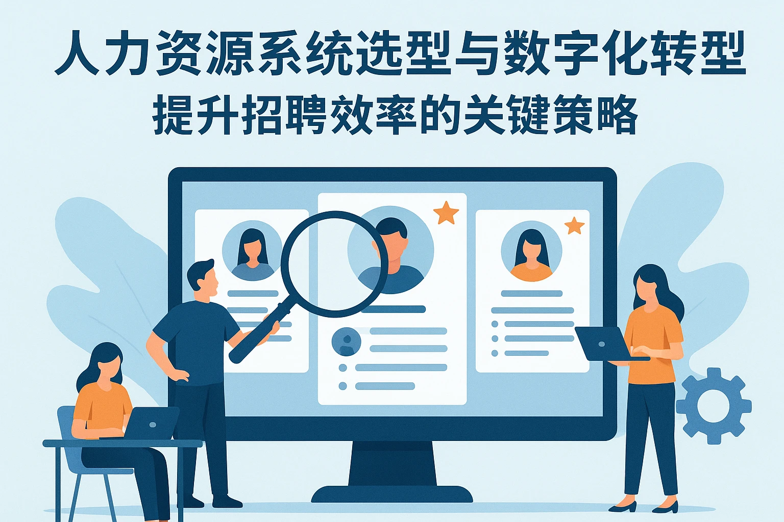 人力资源系统选型与数字化转型:提升招聘效率的关键策略