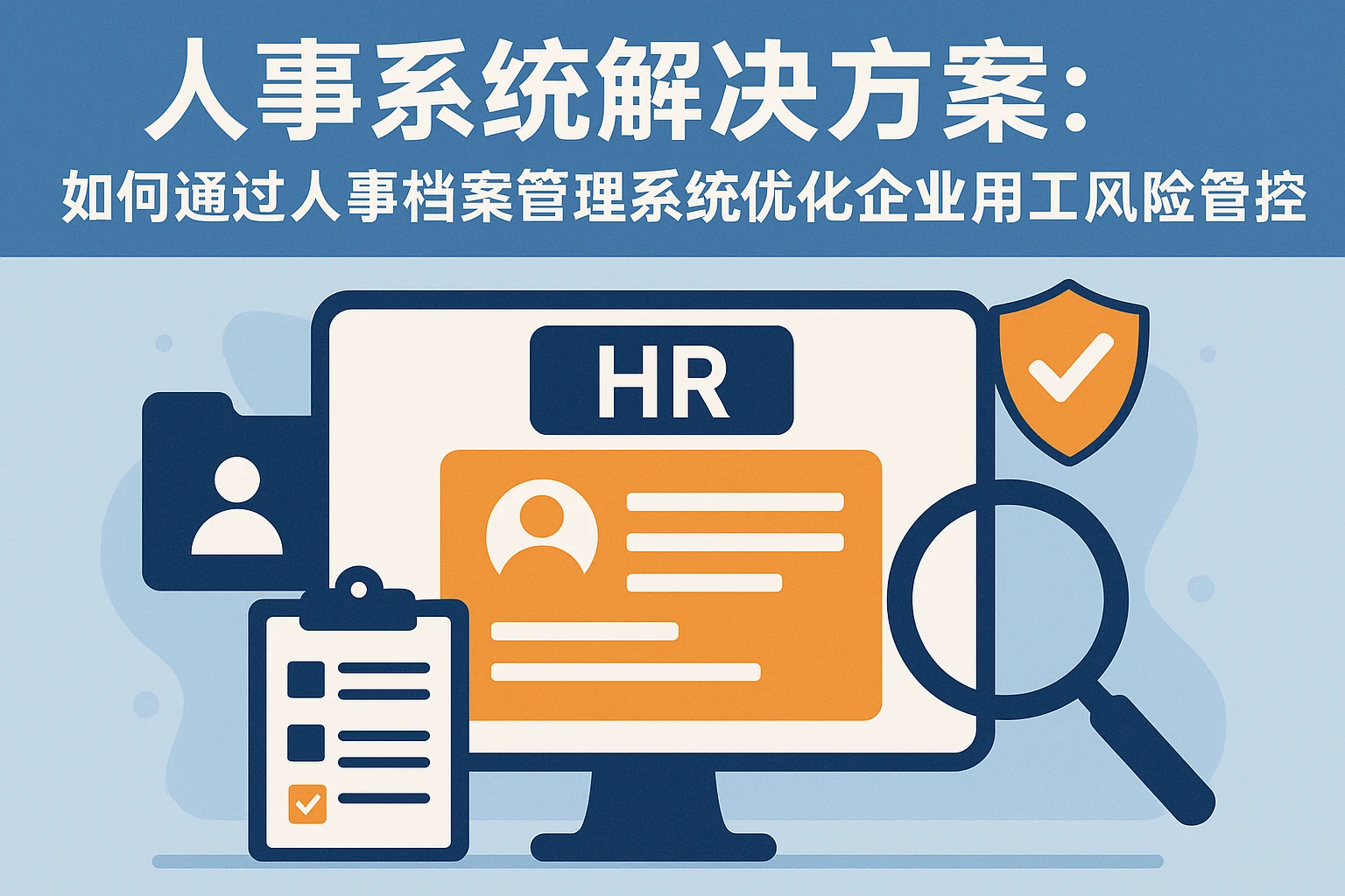 人事系统解决方案：如何通过人事档案管理系统优化企业用工风险管控