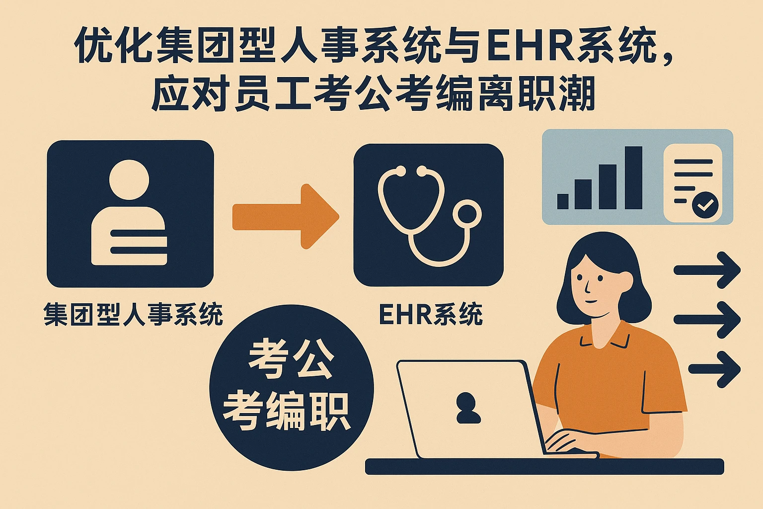优化集团型人事系统与EHR系统,应对员工考公考编离职潮