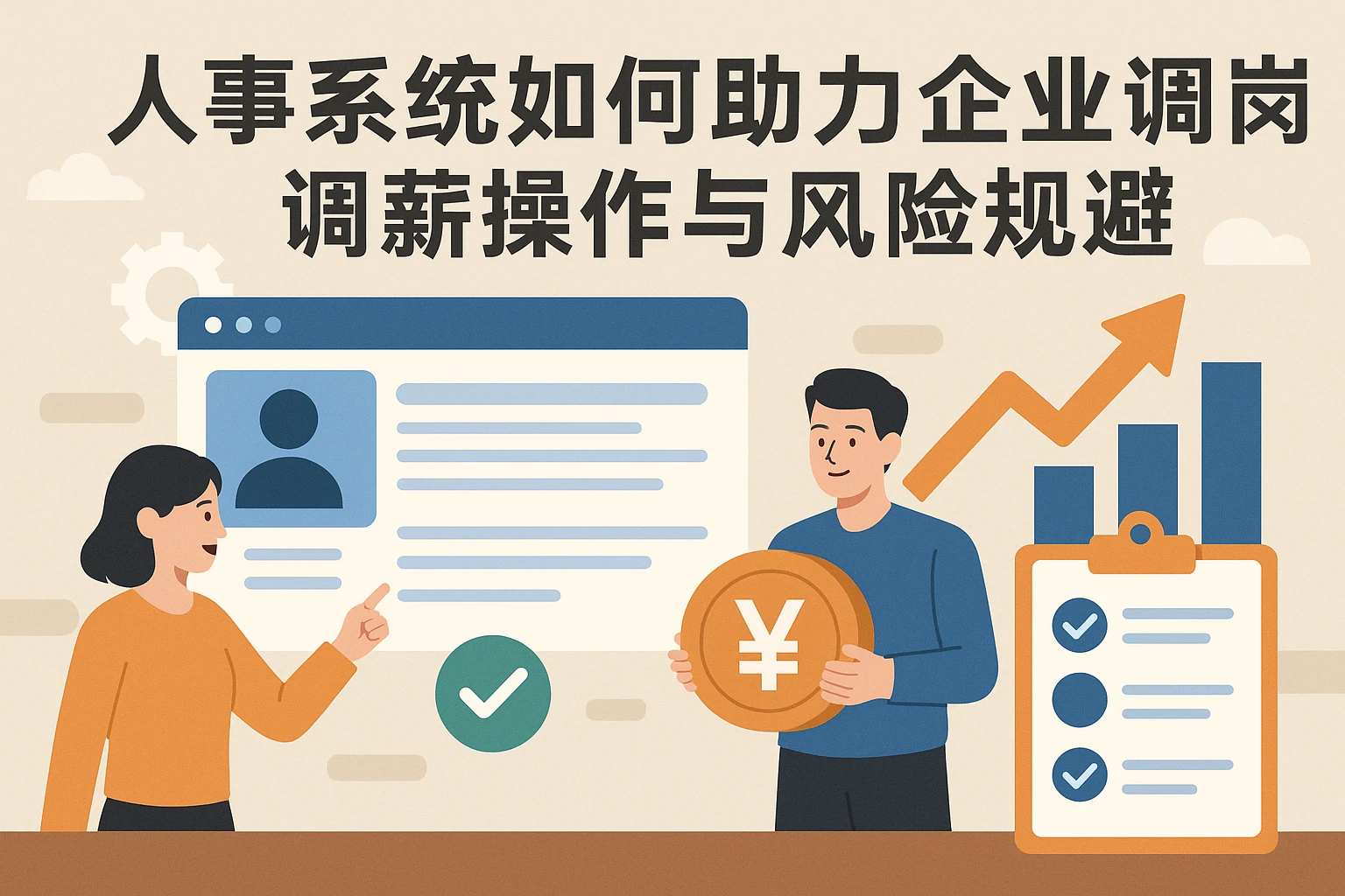 人事系统如何助力企业调岗调薪操作与风险规避