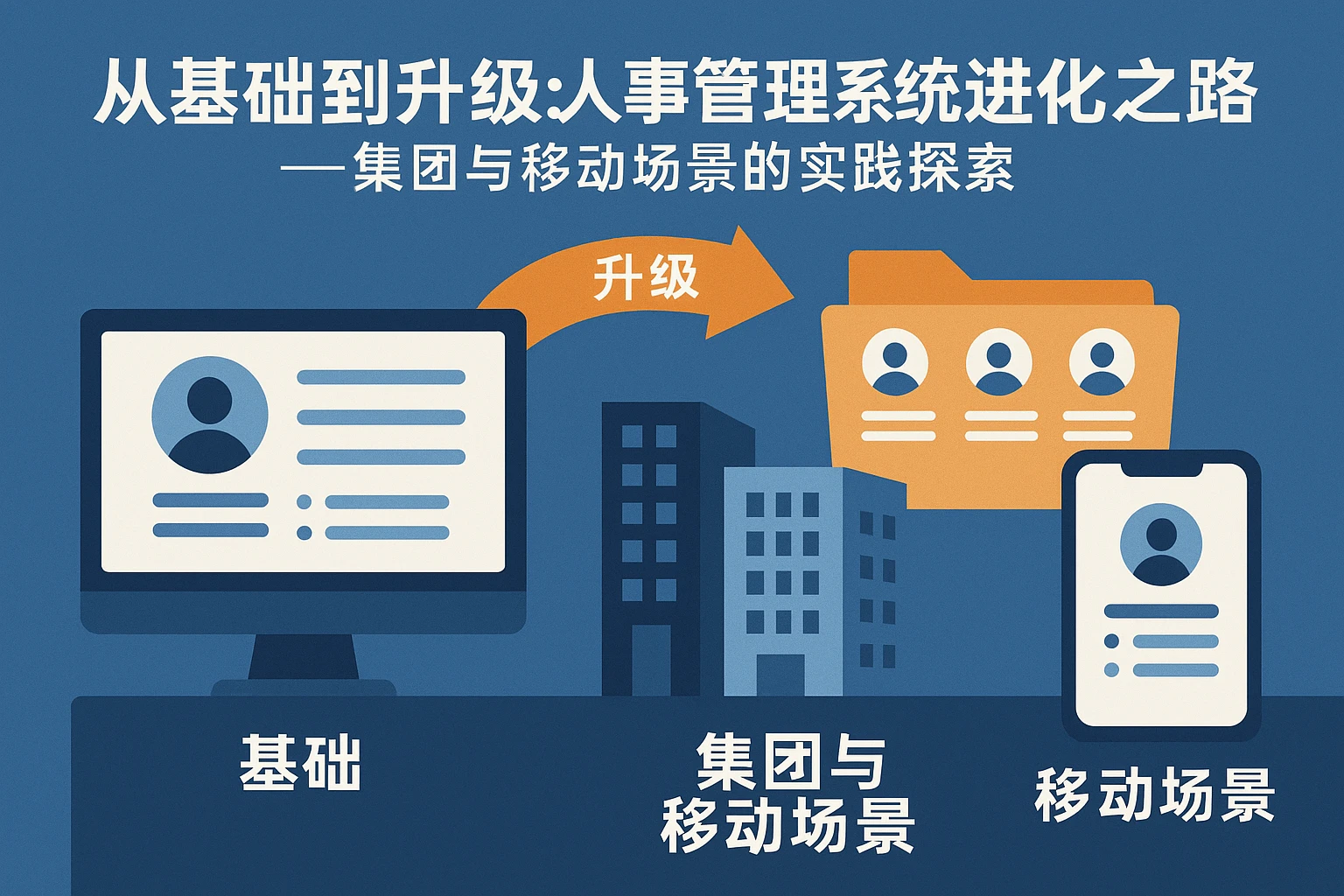 从基础到升级:人事管理系统的进化之路——集团与移动场景的实践探索