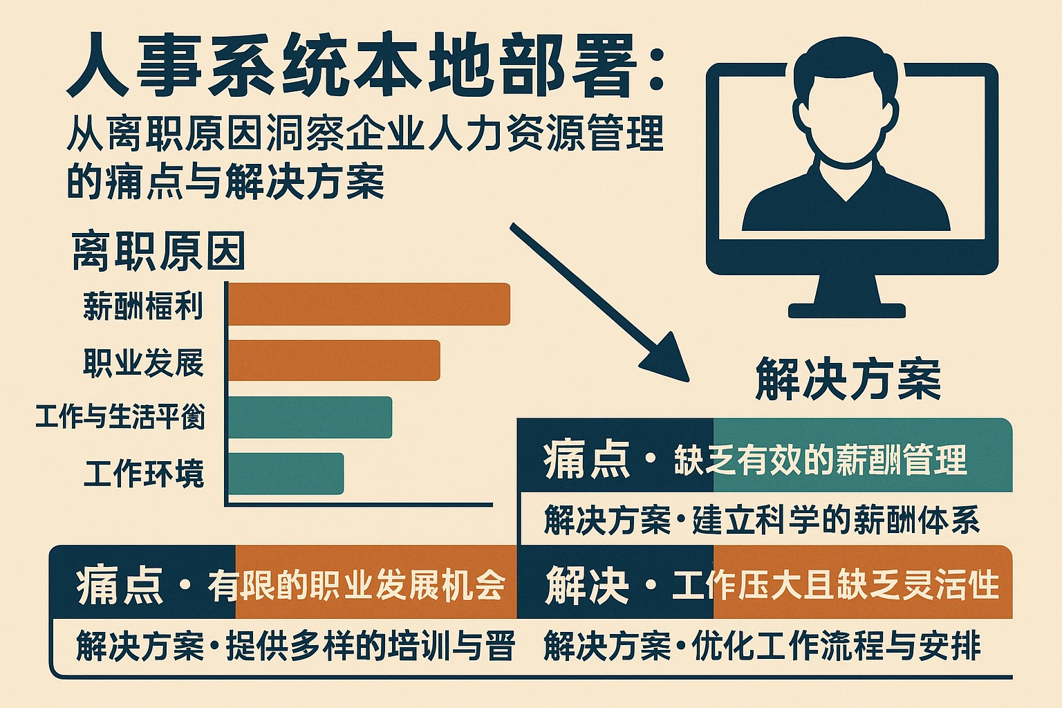 人事系统本地部署：从离职原因洞察企业人力资源管理的痛点与解决方案