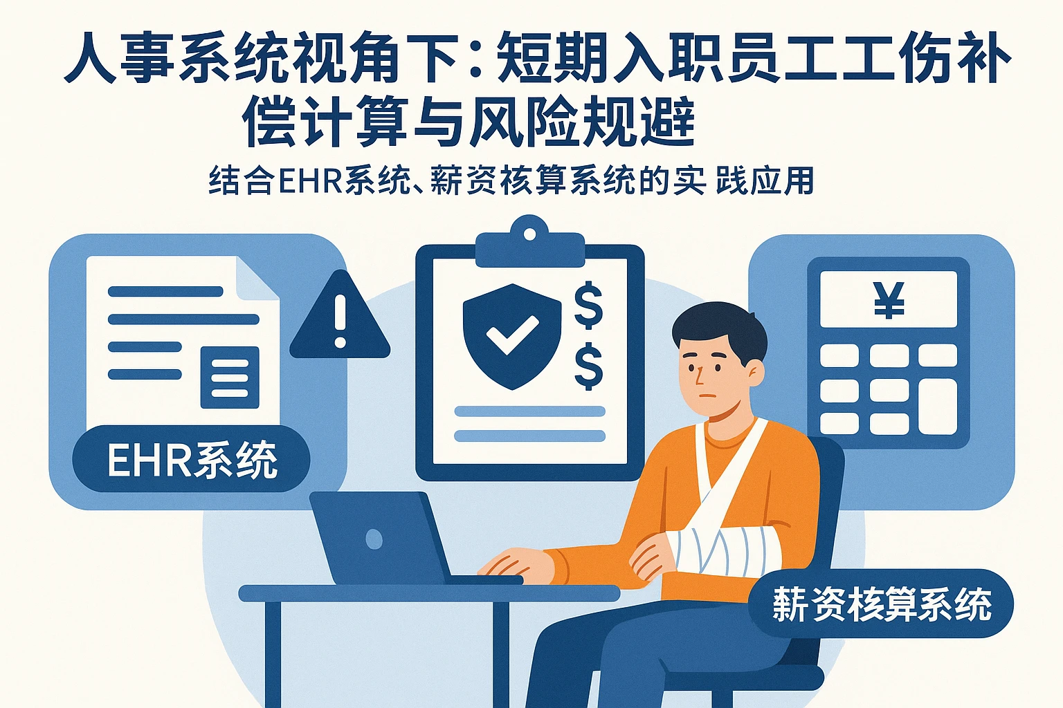 人事系统视角下：短期入职员工工伤补偿计算与风险规避——结合ehr系统、薪资核算系统的实践应用