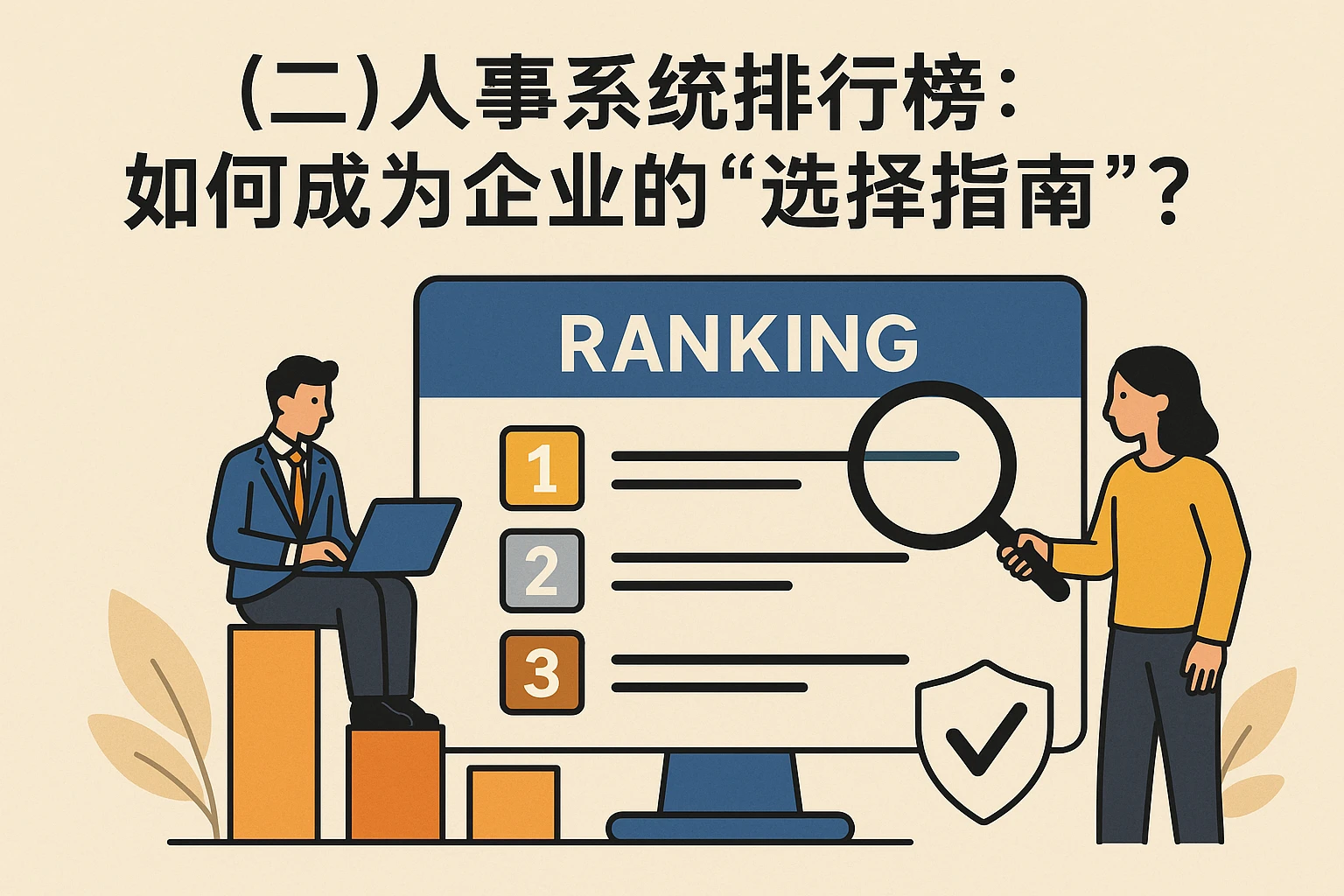 （二）人事系统排行榜：如何成为企业的“选择指南”？