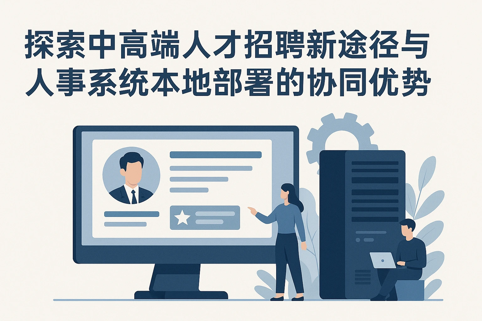 探索中高端人才招聘新途径与人事系统本地部署的协同优势