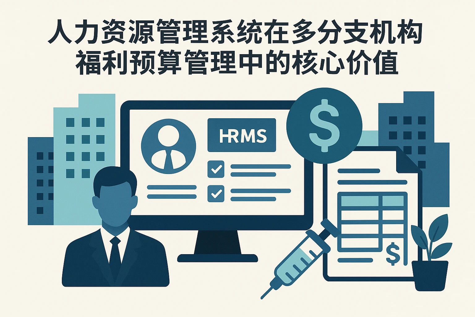 人力资源管理系统在多分支机构福利预算管理中的核心价值
