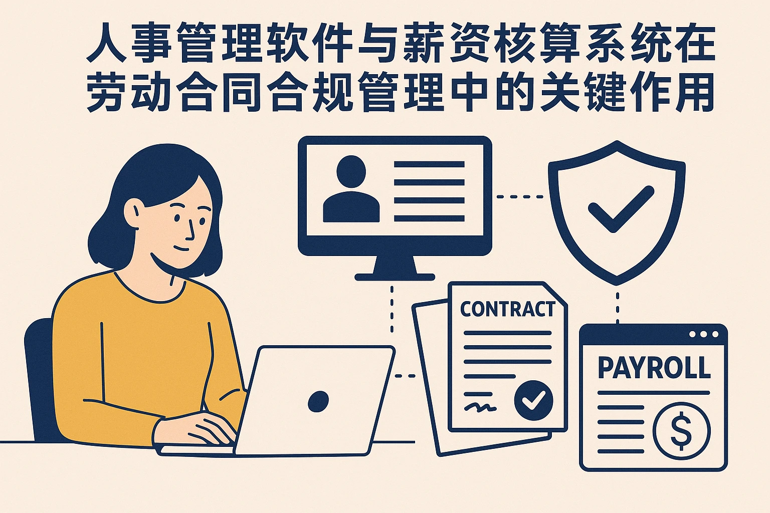 人事管理软件与薪资核算系统在劳动合同合规管理中的关键作用