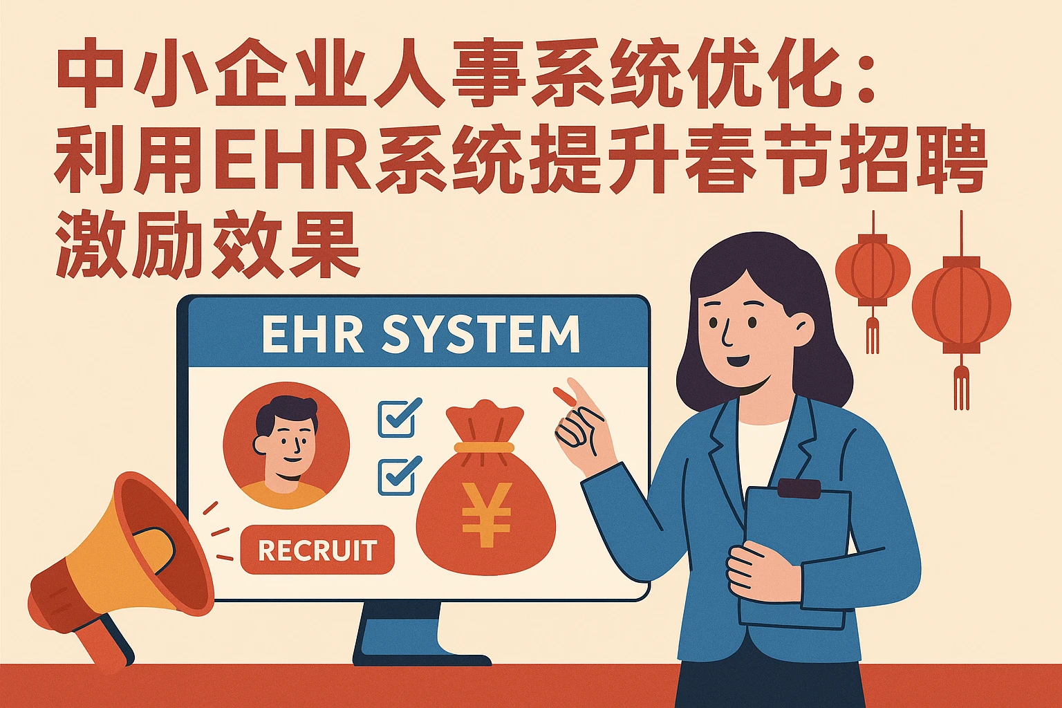 中小企业人事系统优化：利用EHR系统提升春节招聘激励效果