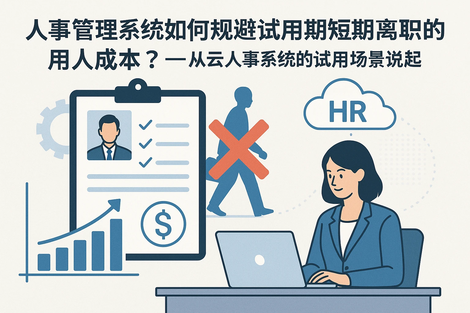 人事管理系统如何规避试用期短期离职的用人成本?——从云人事系统的试用场景说起